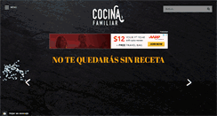 Desktop Screenshot of cocina-familiar.com